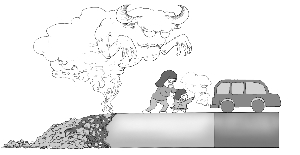  霧霾之下也要記得對(duì)吸煙說“不”